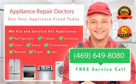 appliance repair diagnostic fee